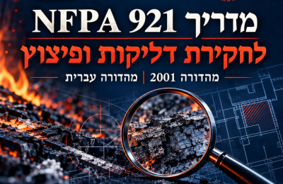 למכירה ספר מהדורה מתורגמת חוקרי הדליקות ב 921 NFPA